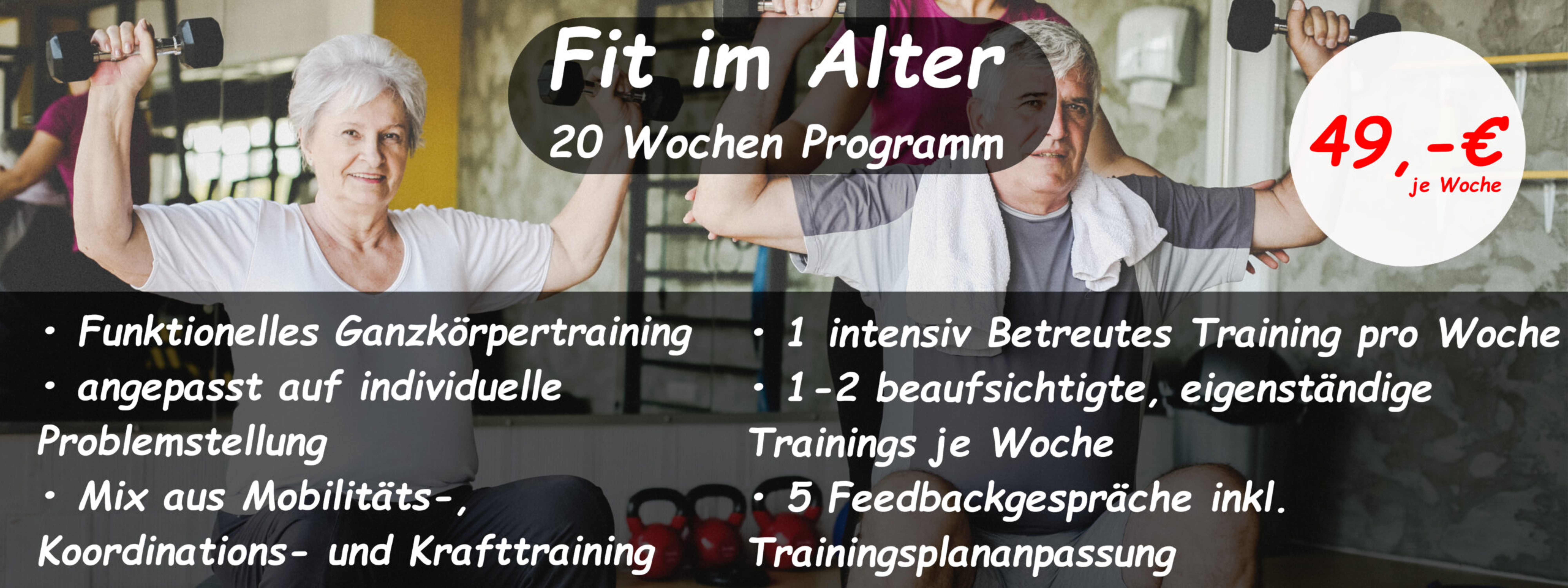 Fit im Alter